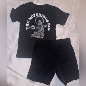 Old Navy Charcoal Drawstring Pants set 4T